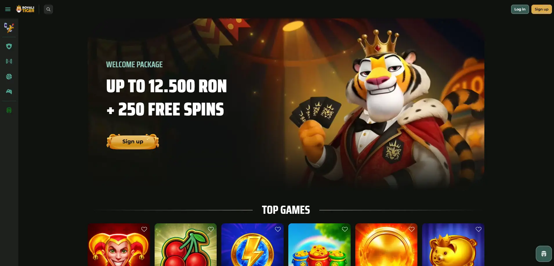 RoyalsTiger - Casino ohne Verifizierung
